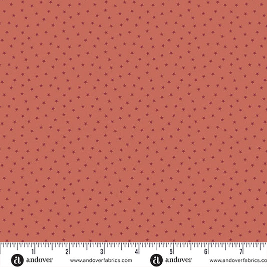 Twinkle Peachy A1234O by Laundry Basket Quilt for Andover Fabrics (sold in 25cm increments)