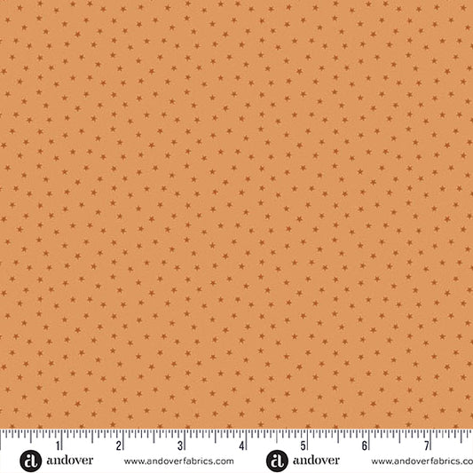 Twinkle Coral A1234O1 by Laundry Basket Quilt for Andover Fabrics (sold in 25cm increments)