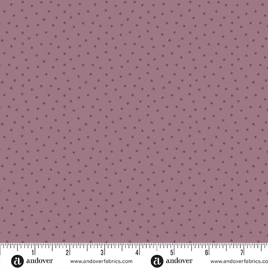 Twinkle Wisteria A1234P2 by Laundry Basket Quilt for Andover Fabrics (sold in 25cm increments)