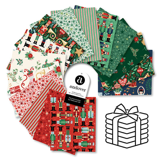 The Nutcracker Fat Eighth Bundle by Makower UK