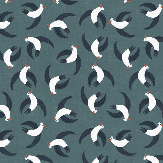 A Pirates Adventure Mad Gulls 81290-106 by Nutex fabrics (sold in 25cm increments)