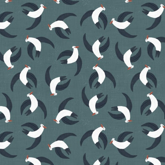 A Pirates Adventure Mad Gulls 81290-106 by Nutex fabrics (sold in 25cm increments)