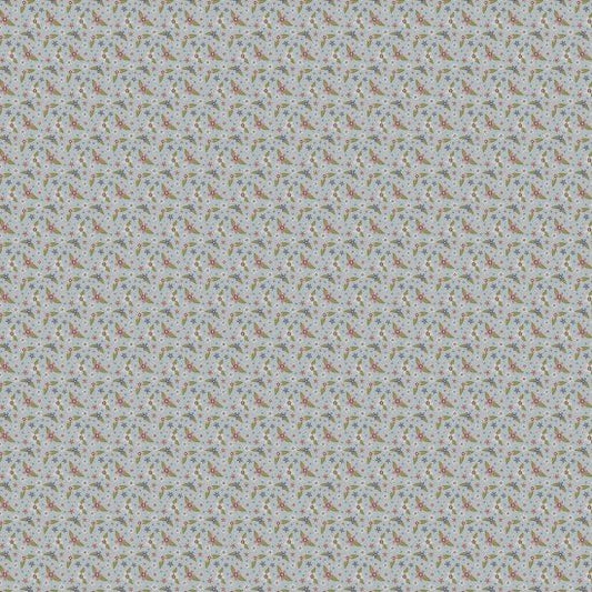 Fairy Garden Flower Field Blue 8200113 by Lynette Anderson for Nutex fabrics (sold in 25cm increments)