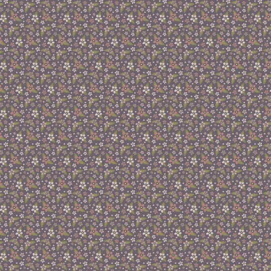 Fairy Garden Flower Field Mauve 200114 by Lynette Anderson for Nutex fabrics (sold in 25cm increments)