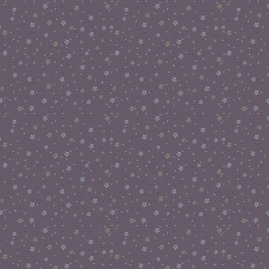 Fairy Garden Tiny Flowers Mauve 200117 by Lynette Anderson for Nutex fabrics (sold in 25cm increments)