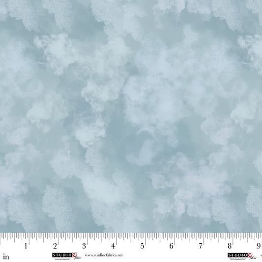 HIghlander 8625-17 Rain by Cat Thurmann for E Studio Fabrics (sold in 25cm increments)