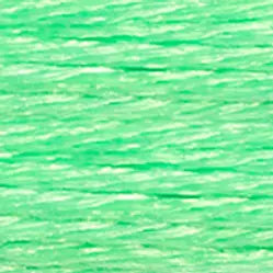 DMC E990 Mouline Light Effects Neon Green 6 Strand Embroidery Floss