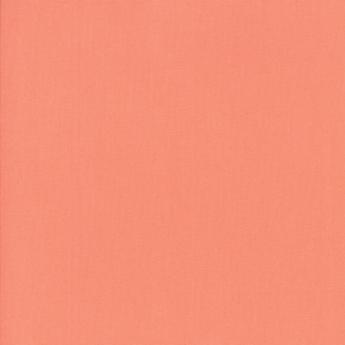 Bella Solids Coral 9900147 Meterage by Moda Fabrics (sold in 25cm increments)