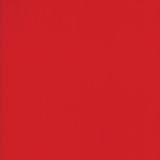 Bella Solids Christmas Red 990016 Meterage by Moda Fabrics (sold in 25cm increments)