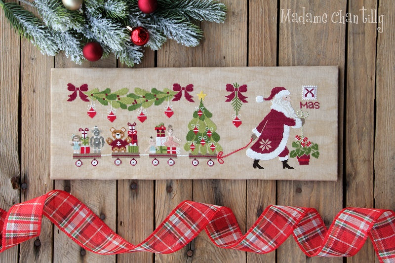 A Cargo of Toys Cross Stitch Pattern by Madame Chantilly