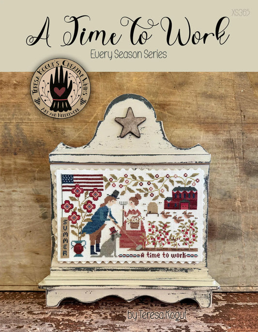 Every Season - A Time to Work Cross stitch pattern by Teresa Kogut