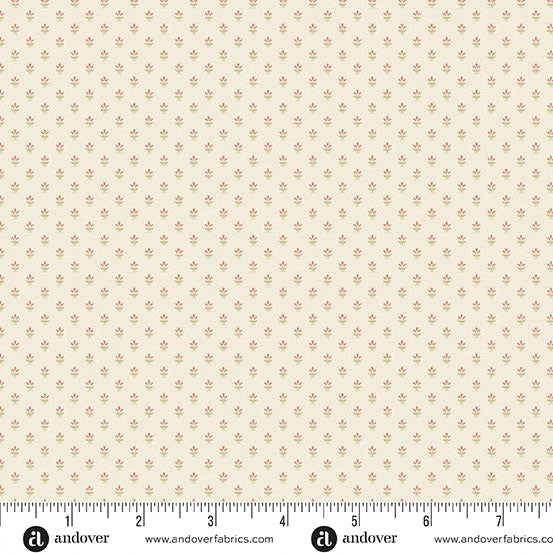 Snow Flurry Candlelight Pink A10312LE by Laundry Basket Quilts for Andover Fabrics (sold in 25cm increments)