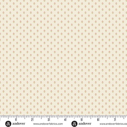 Snow Flurry Candlelight Pink A10312LE by Laundry Basket Quilts for Andover Fabrics (sold in 25cm increments)