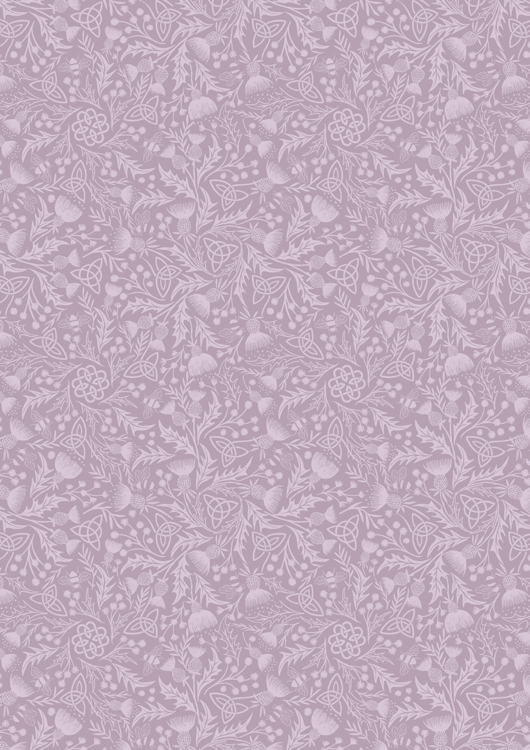 A Celtic Summer Celtic Thistle Heather A990C by Lewis and Irene (sold in 25cm increments)