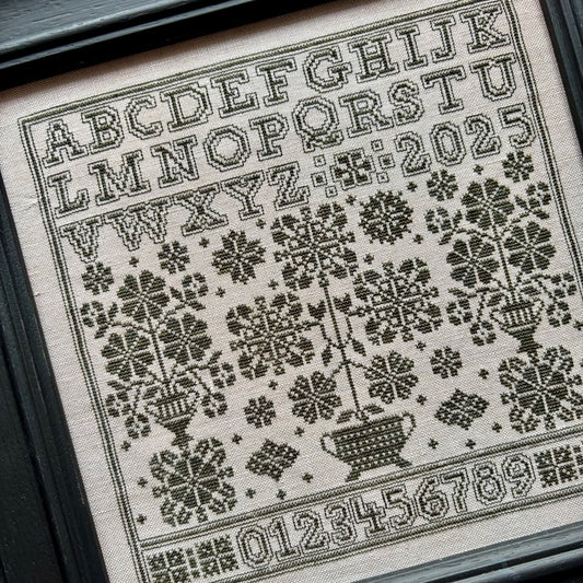 ABC Sampler Cross Stitch Pattern by Yasmins Made With Love