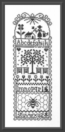 ABeeC Cross Stitch Pattern by Jardin Prive