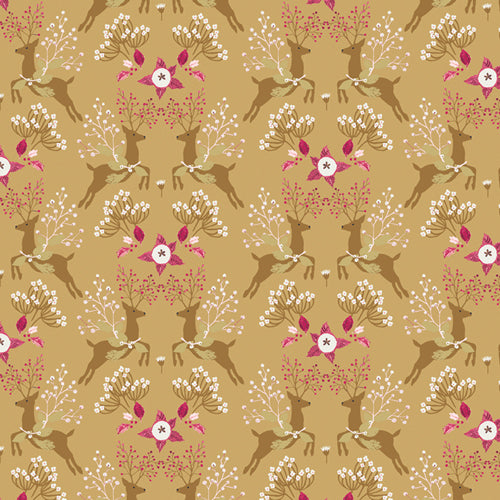 Adventale Fawns & Flowers ADV25911 by Katarina Roccella for Art Gallery Fabrics (sold in 25cm increments)