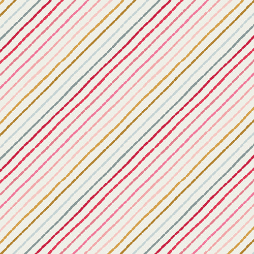 Adventale Jolly Ribbons Festive ADV25913 by Katarina Roccella for Art Gallery Fabrics (sold in 25cm increments)