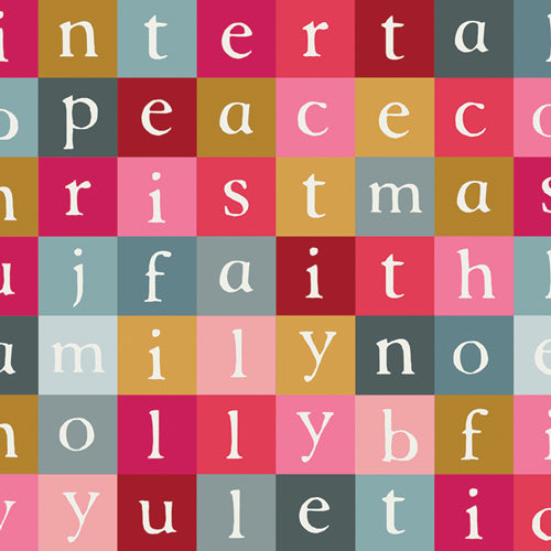 Adventale Letters to Santa ADV25915 Panel by Katarina Roccella for Art Gallery Fabrics
