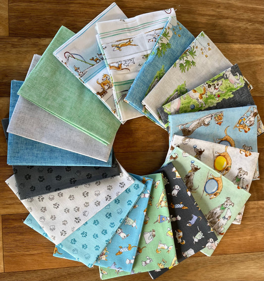 A Day in the Park Fat Quarter Bundle by Anita Jeram