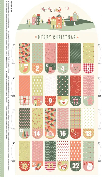 Advent Advent Calendar Panel DV7206 by Devonstone