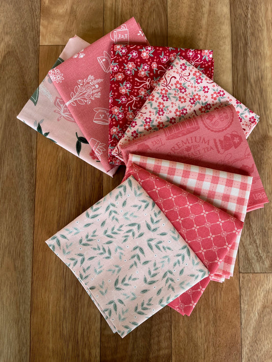 Afternoon Tea Pinks Fat Quarter Bundle by Beverly McCullough for Riley Blake Designs