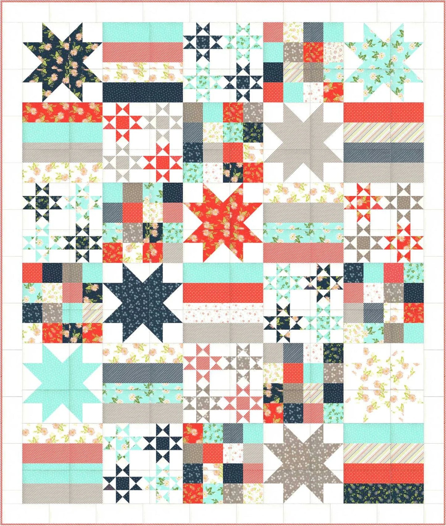 All American Quilt Pattern by Chelsi Stratton