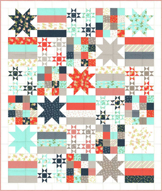 All American Quilt Pattern by Chelsi Stratton