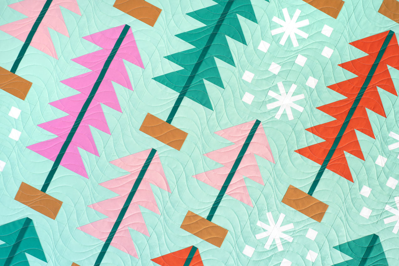 All Spruced Up Quilt Pattern - Pen and Paper