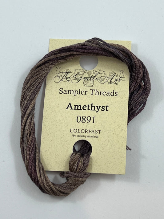 Amethyst 0891 The Gentle Art Sampler Thread 6 Stranded Hand Dyed Embroidery Floss