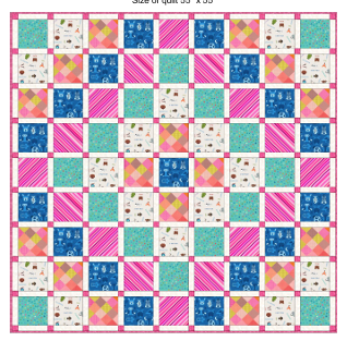 Animal Alphabet by Lewis and Irene Quilt Fabric Kit 3