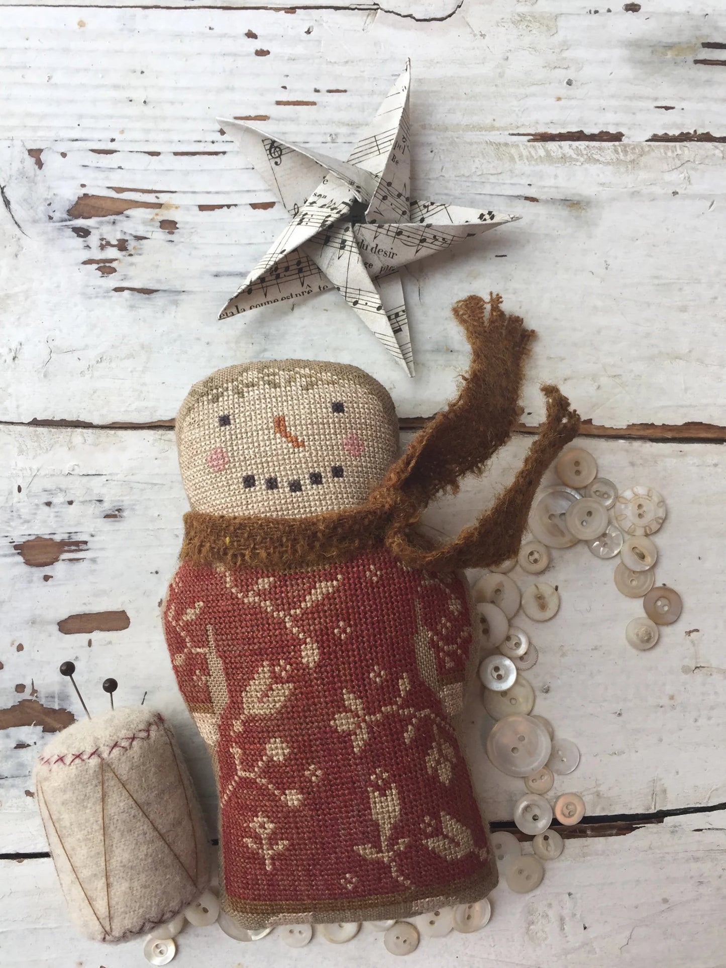 Animal Crackers Paisley Cross Stitch Pattern by Stacy Nash