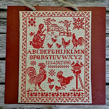 Anneke Boer 1801 Cross Stitch Pattern by Twin Peak Primitives