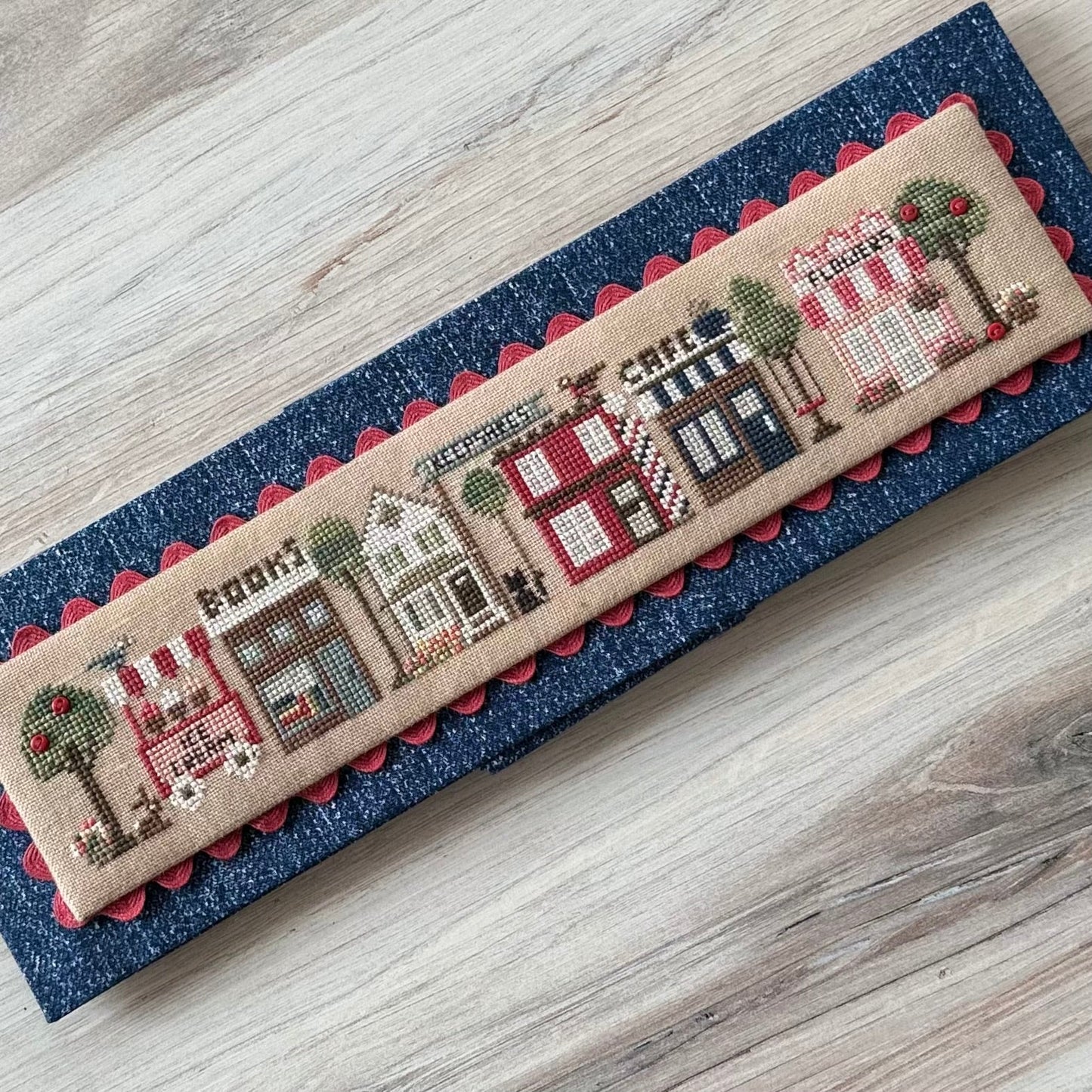 Any Tiny Town Cross Stitch Pattern Heart in Hand