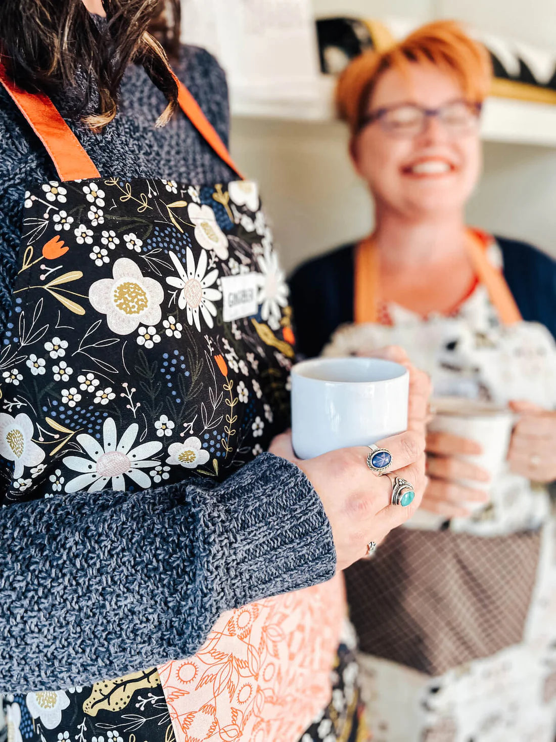 Gingiber Floral Bouquet Apron