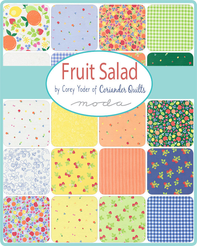 Fruit Salad Fat Eighth Bundle by Corey Yoder for Moda fabrics
