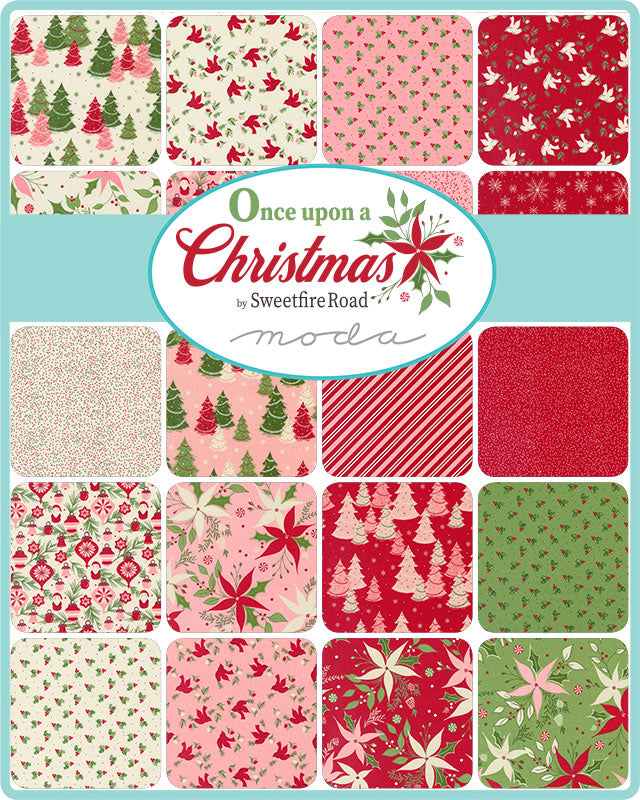 Once Upon a Christmas Mini Charm Pack by Sweetfire Road for Moda fabrics