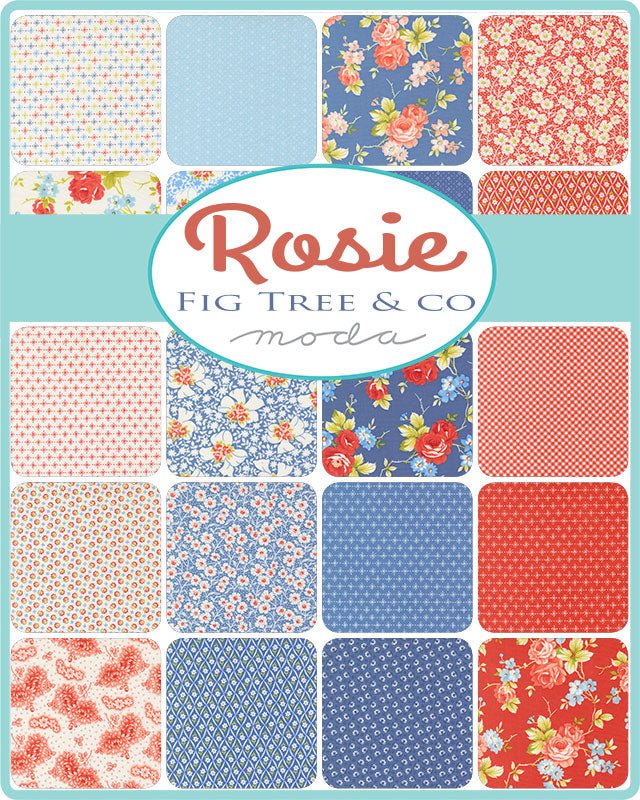Rosie Fat Eighth Bundle by Fig Tree & Co for Moda Fabrics