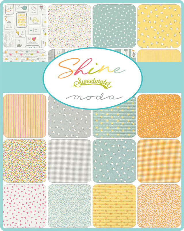 Shine Jelly Roll by Sweetwater for Moda Fabrics