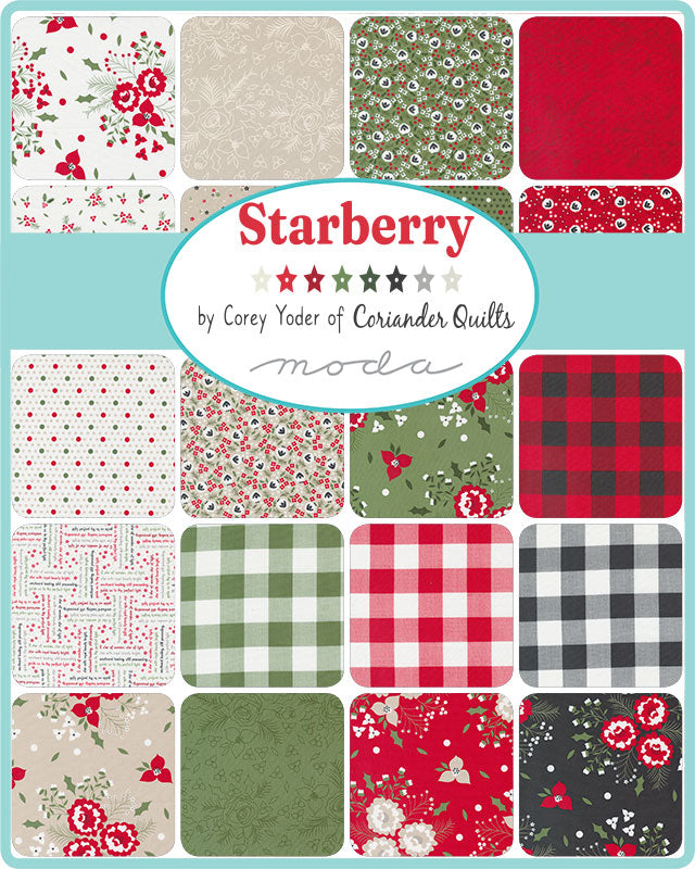 Starberry Layer Cake by Corey Yoder of Coriander Quilts for Moda Fabri ...