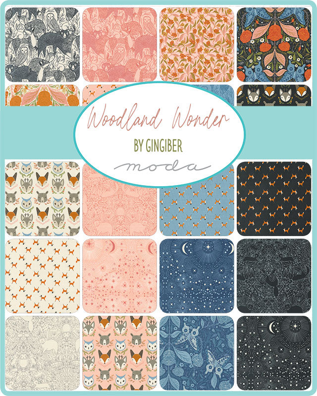 Woodland Wonder Jelly Roll by Gingiber for Moda Fabrics