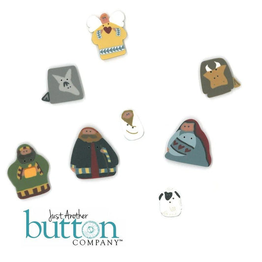 Away in a Manger Button Pack by Just Another Button Co