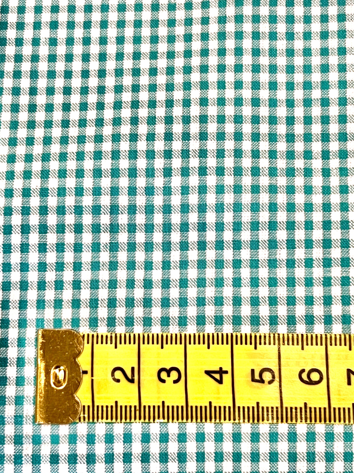 Seersucker Cotton Aqua Gingham SB5380.2.14 by Sevenberry (sold in 25cm increments)