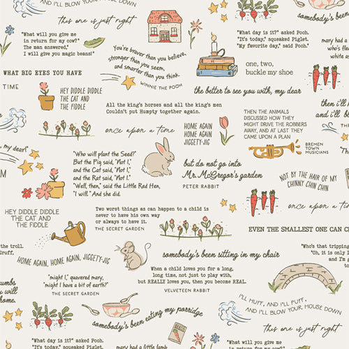 Bedtime Stories Tales Unfolded 31101 by Elizabeth Chappell for Art Gallery fabrics (sold in 25cm increments)