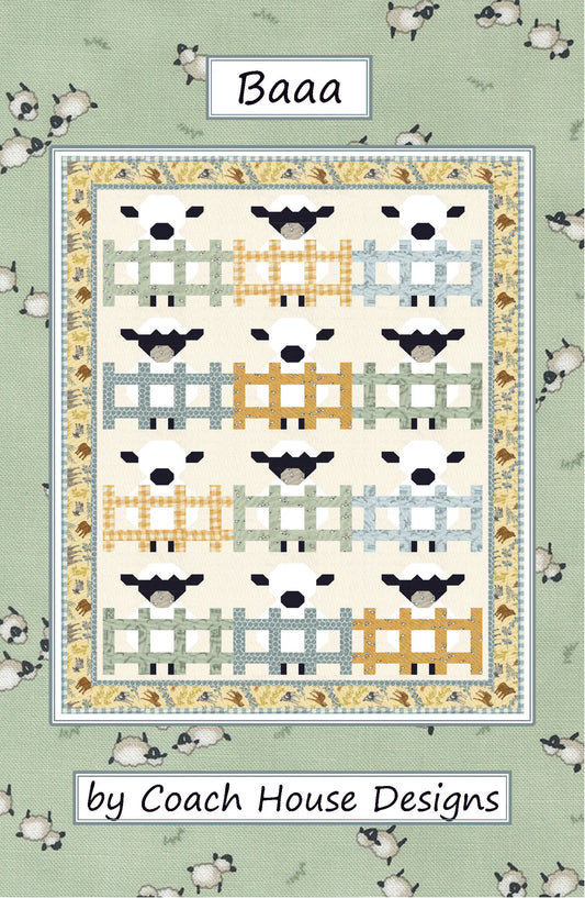 Baaa Quilt Pattern by Coach House Designs