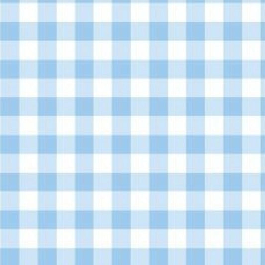 Fabric Flair Baby Blue Gingham 28ct Evenweave Pre-cut