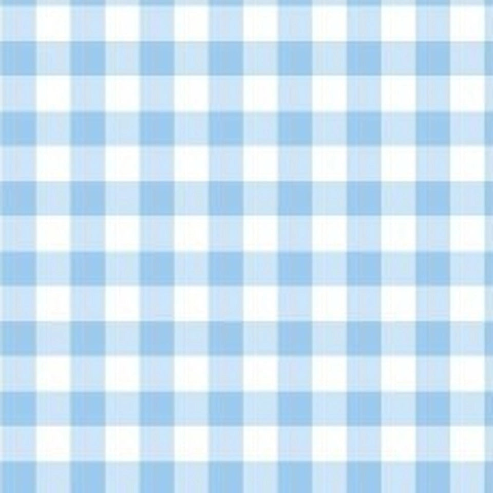 Fabric Flair Baby Blue Gingham 28ct Evenweave Pre-cut