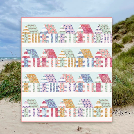 Beach Huts Quilt Pattern By CakeStand Quilts