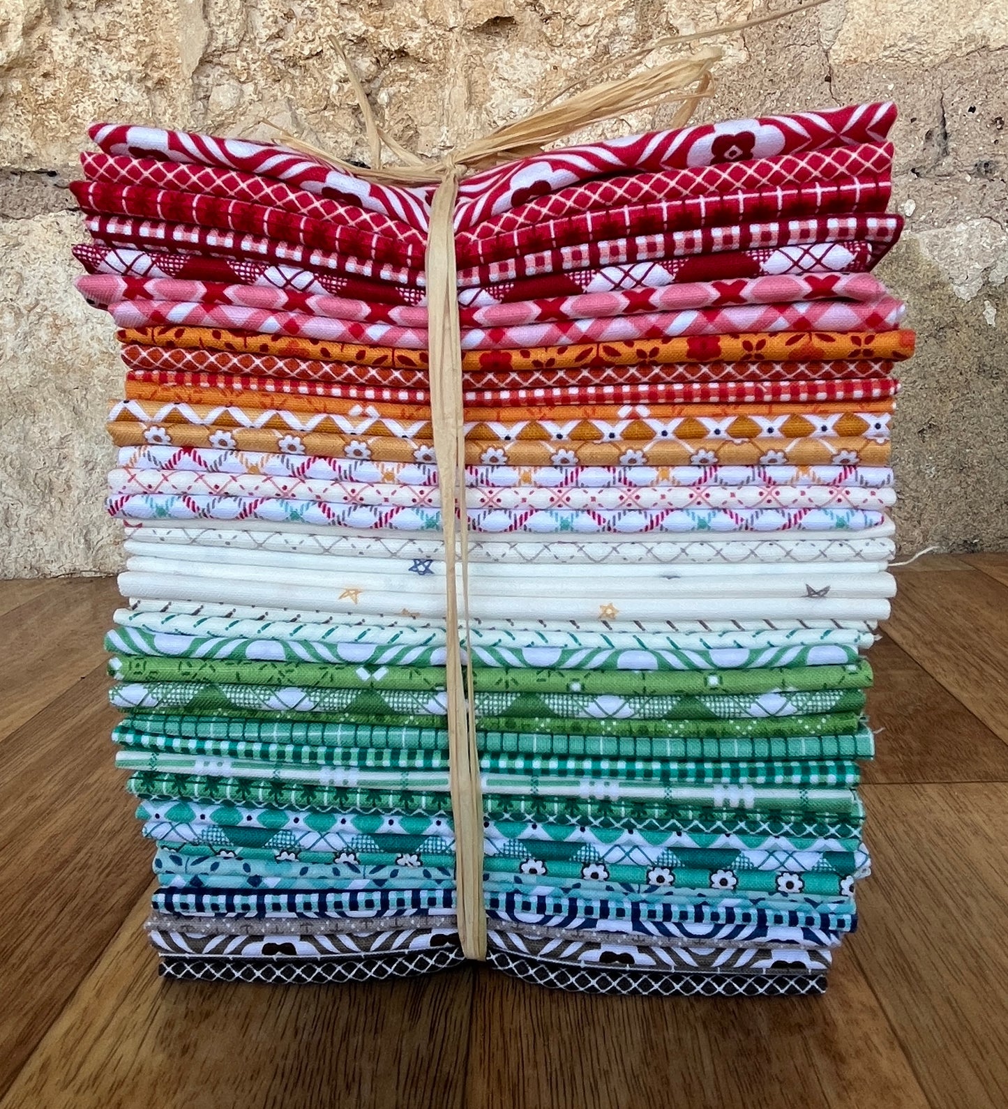Bee Plaids - Fat Eighth Bundle by Lori Holt for Riley Blake