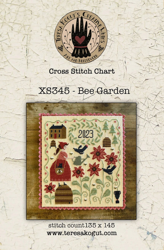 Bee Garden Cross stitch pattern by Teresa Kogut